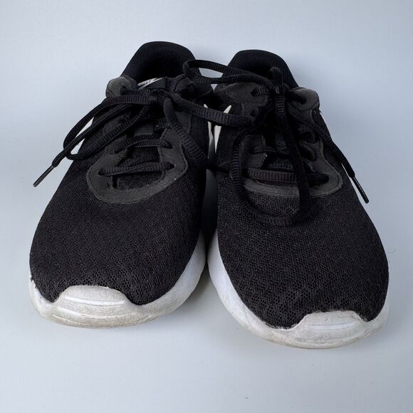 Nike Tanjun Running Shoes Black White 812655-011 Women’s 8 Lightweight Sneaker - Picture 2 of 9